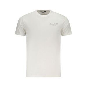 Cavalli Class Bianco Cotton Men Men's T-Shirt
